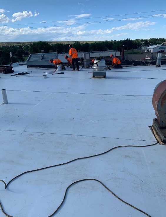 commercial roofing in Choteau, MT