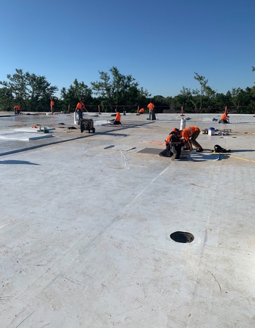 commercial roofing warranties covered